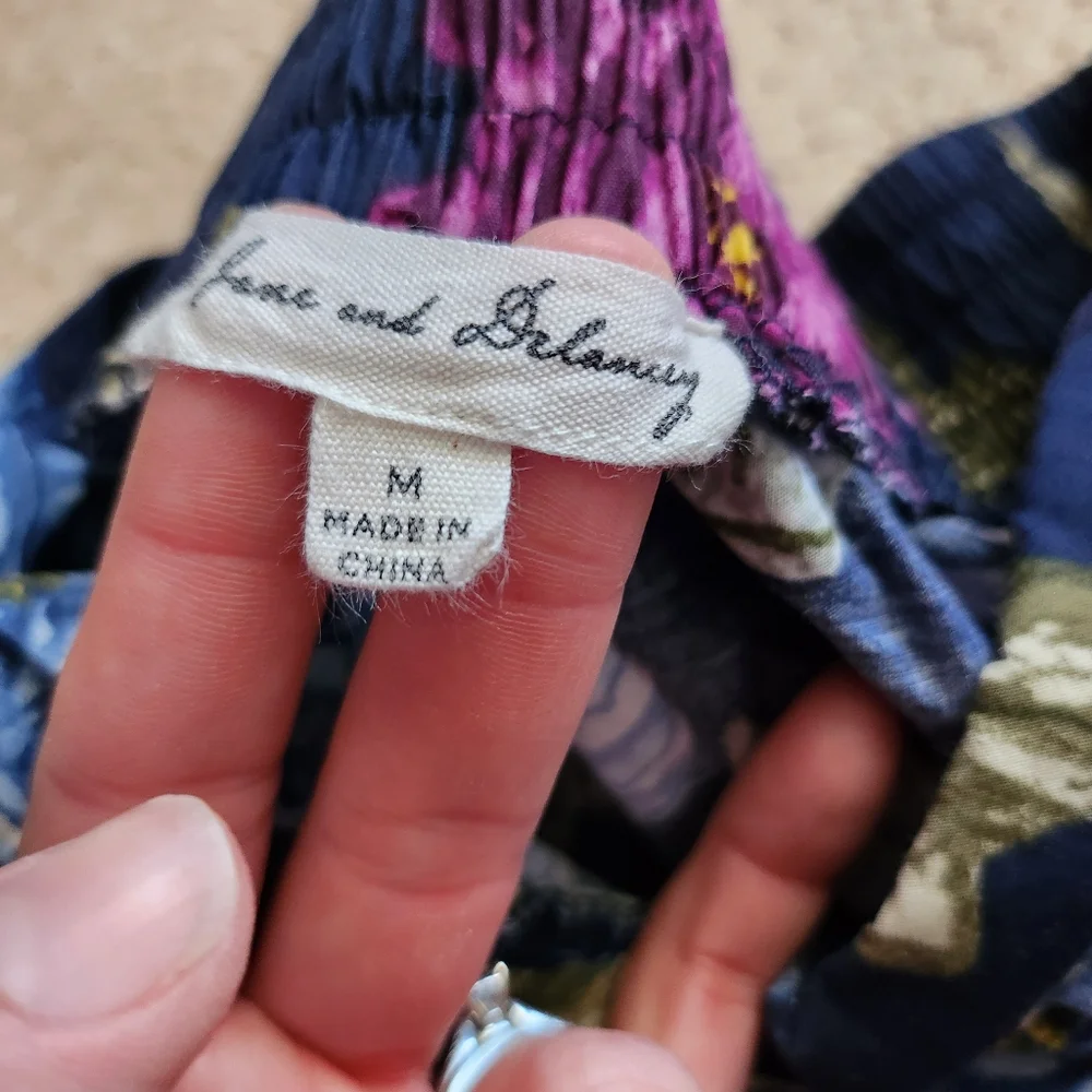 JANE & DELACEY floral skirt size Medium - Picture 3 of 3